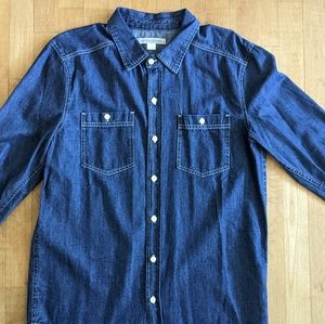 Outerknown Japanese denim work shirt
